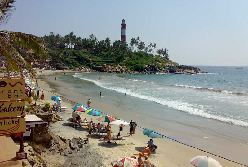 Kovalam - Honeymoon Places for Couples in Kerala